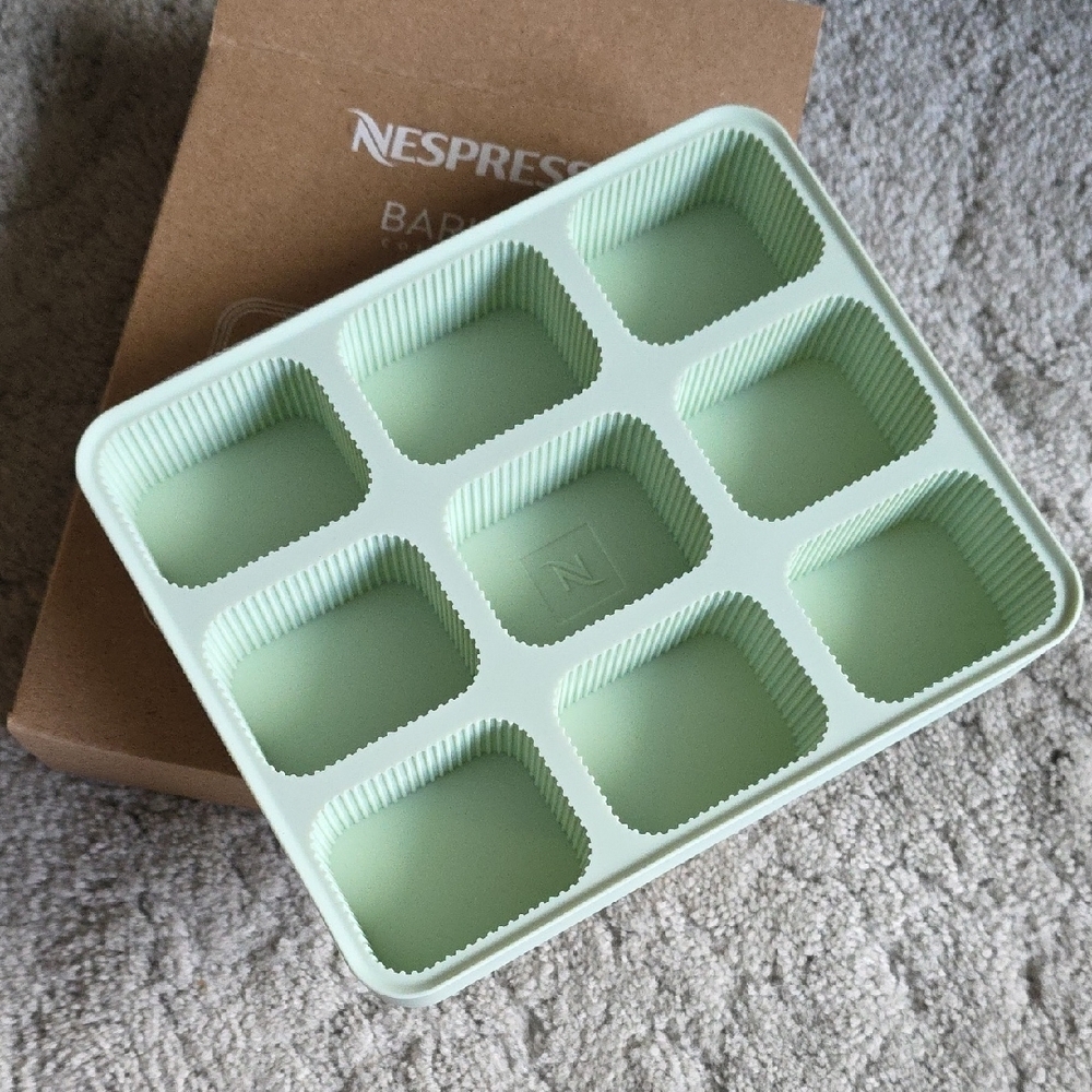 Nespresso Barista Ice Cube Tray Mint Green